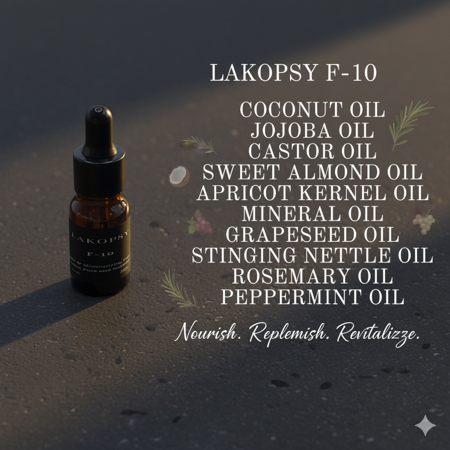 LAKOPSY F-10 foot and heel oil