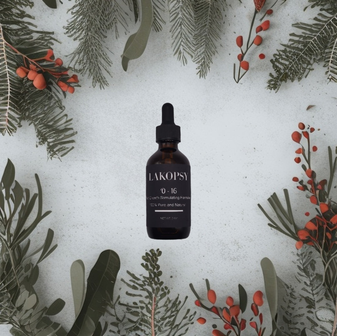 O - 16 Hair Growth & Radiance ( 2 oZ )