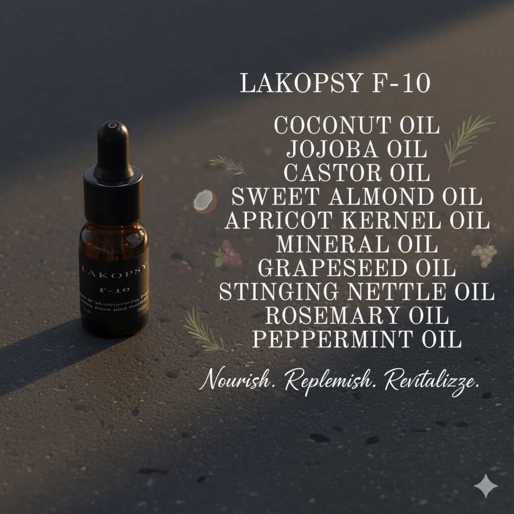 F - 10 Dry Foot & Heel Oil (10/ML)