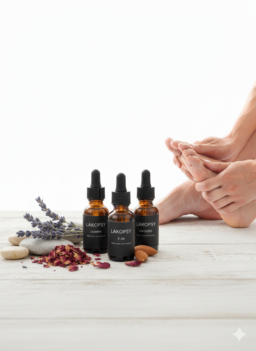 F - 10 Dry Foot & Heel Oil (10/ML)