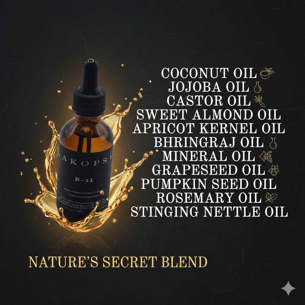 R - 11 Hair Growth & Radiance ( 2 oZ )